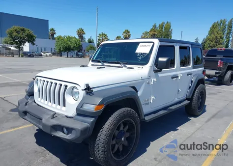 2018 Jeep Wrangler Unlimited Sport S 4X4 from USA, damaged, VIN 1C4HJXDN4JW252590